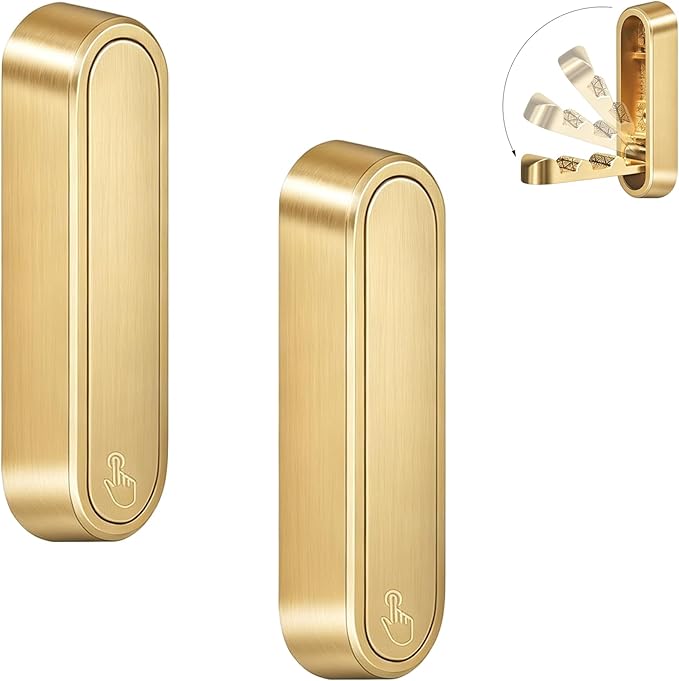 2PCS Foldable Wall Hooks, Flip Down Design by XSGTZMJ