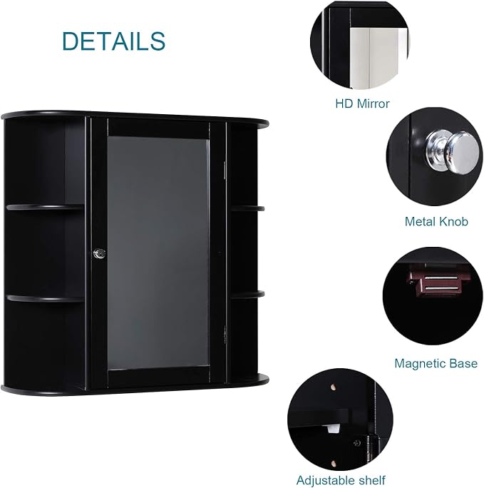 Iwell Bathroom Medicine Cabinet - Image 6