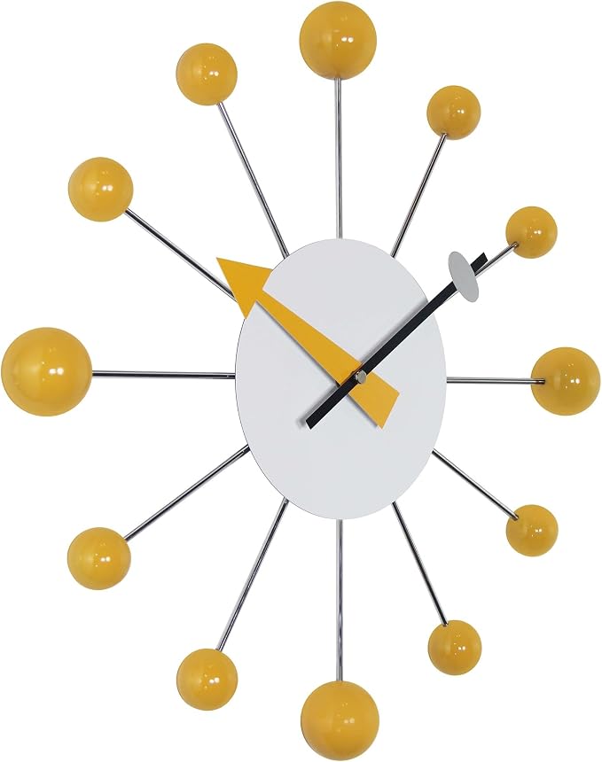 Infinity Instruments LTD. Orb Spoke Starburst Wall Clock - Image 2