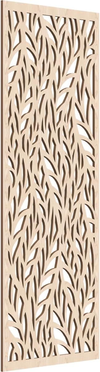 Ortonville Decorative Pierced Fretwork Wood Wall Panels, 17 3/8"W x 44 3/8"H x by EkenaMillwork