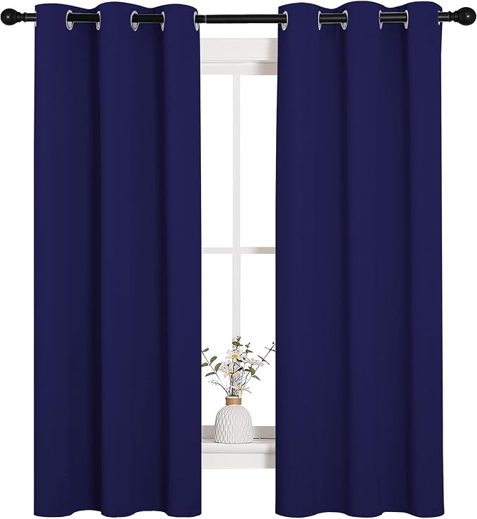 NICETOWN Blackout Draperies Curtains, All Season Thermal Insulated Solid - Image 4