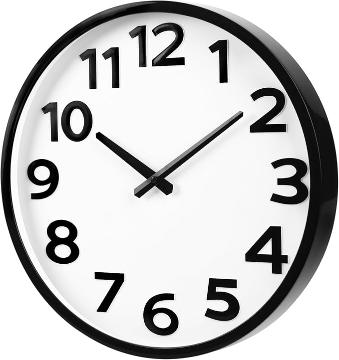 Keepcross 16 Inch Large Wall Clock by Keepcross