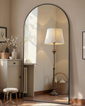 69"x28" Full Length Mirror, Arched Full Body Mirror, Standing Hanging or by Unknown