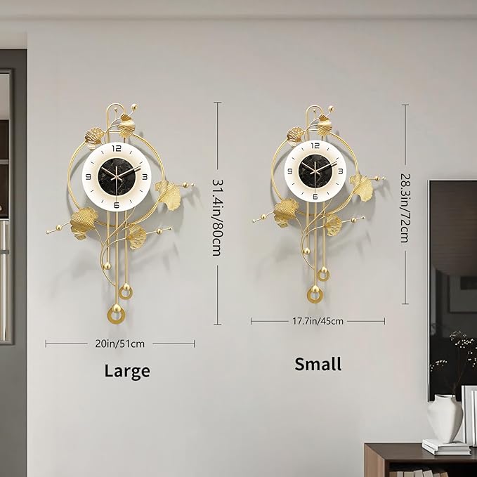 Wall Clock, Large Modern Wall Clock - Image 4