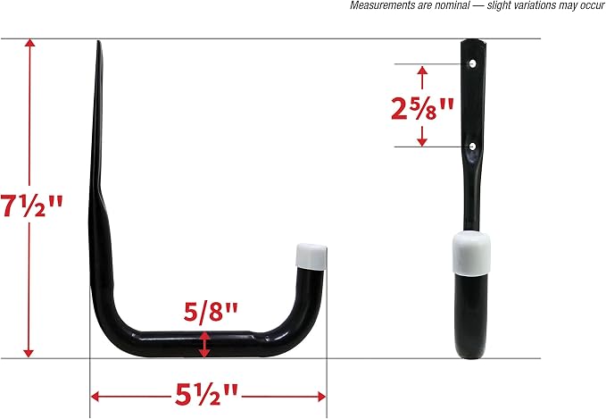 Shepherd Hardware 8088E Heavy Duty Steel Garage Storage/Assorted Utility Hooks - Image 5