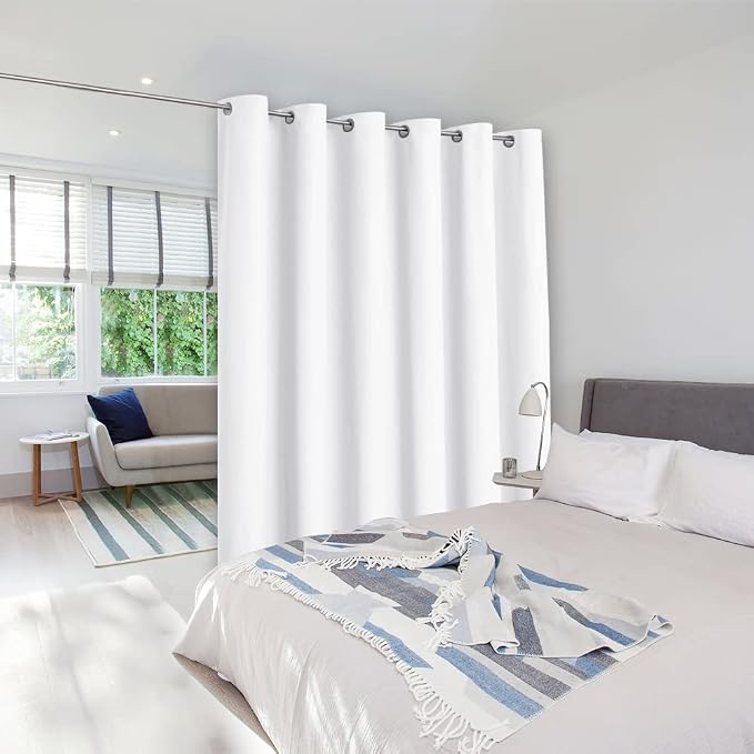 NICETOWN Room Divider Curtain Screen Partition, Vertical Blind by NICETOWN