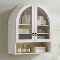 IFGET Bathroom Arched Wall Cabinet, 23.6'' Wide Medicine Cabinet by IFGETEnrichYourLivingSpace