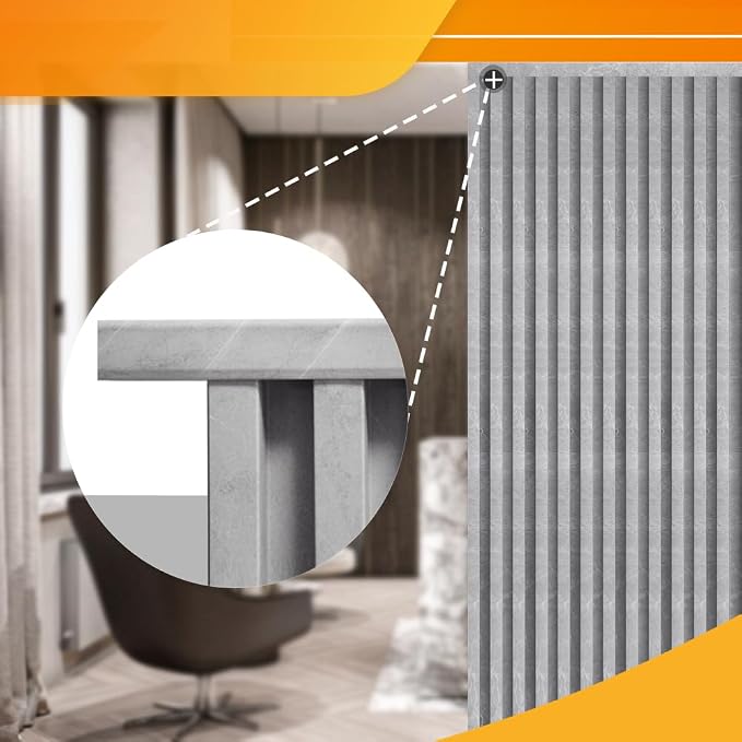 OUZUGIE 8-Pack 57 Inches, WPC Slat Wall Panel Trim, Corner Guard - Image 4