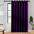 ChrisDowa Room Divider Curtain 84 Inches Long, Wide Blackout Sliding Door by ChrisDowa