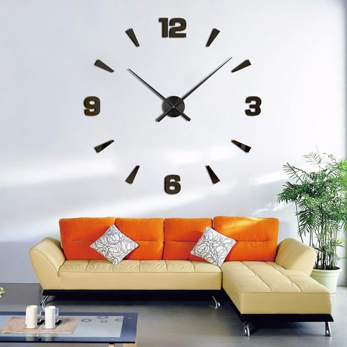 Timelike 3D Clock Hands, DIY Large Wall Clock Needles, Home Art Decor Quartz - Image 6
