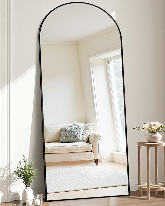 Suidia 58"x21" Arched Full Length Mirror - Image 2