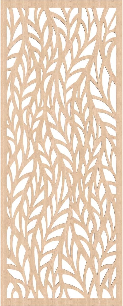 Ortonville Decorative Pierced Fretwork Wood Wall Panels, 31 3/8"W x 79 3/8"H x - Image 2