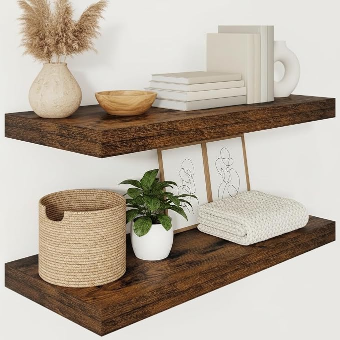 Vivelove 12" Deep Floating Shelves - Image 6
