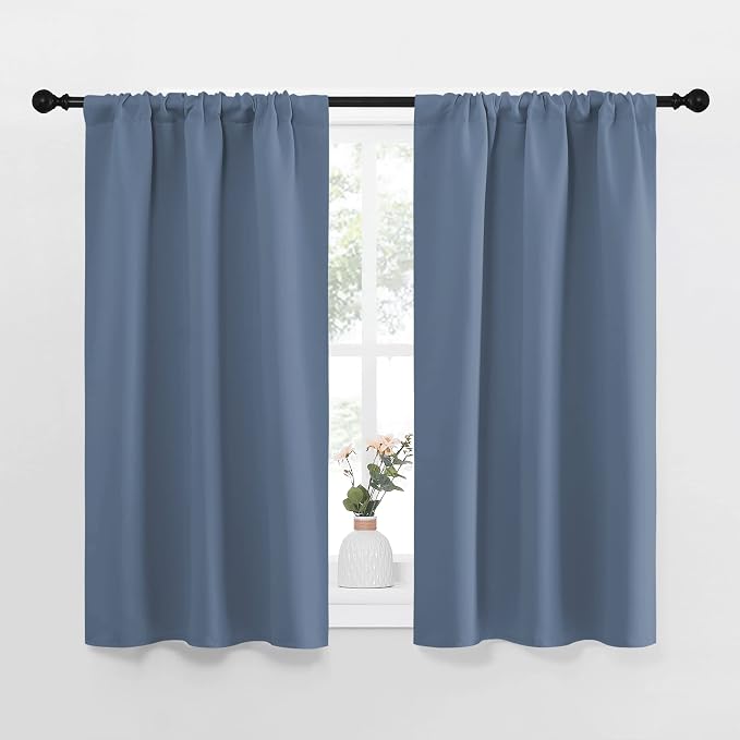 NICETOWN RV Blackout Curtains for Camper Windows, Short Blackout Curtains & by NICETOWN