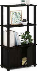 Furinno GO GREEN Storage Shelves, 4-Tier Book Shelf, Display Shelf by Furinno-FitsYourSpaceFitsYourBudget