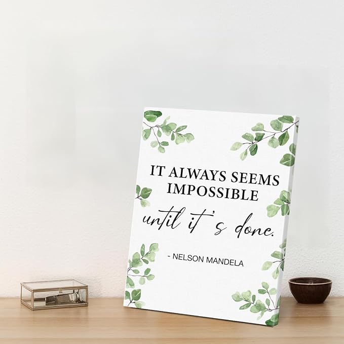 Inspirational Wall Art Motivational Painting Wall Decor - Image 6