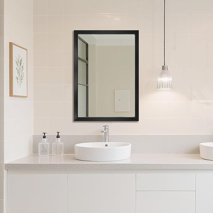 Ruomeng Rectangular Wall Mirror 24"x36" by Ruomeng