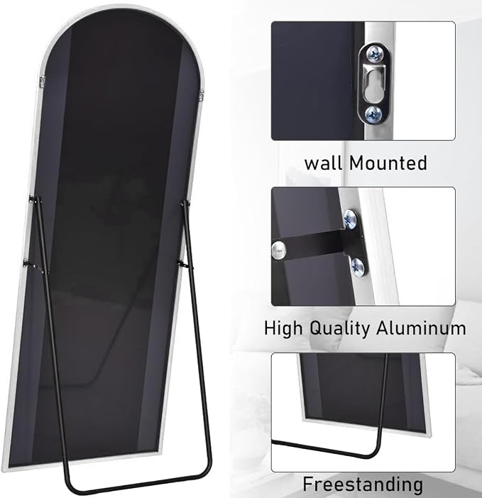 Full Length Mirror, Oversized Standing Mirrors, Hanging or Leaning Against Wall - Image 5