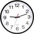 OceeK Black Wall Clock Silent Non Ticking 10 Inch, Modern Wall Clocks, Small by OceeK
