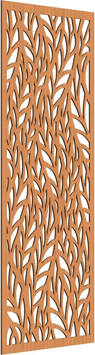 Ortonville Decorative Pierced Fretwork Wood Wall Panels, 33 3/8"W x 84 3/8"H x by EkenaMillwork