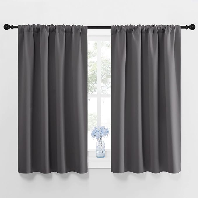 NICETOWN Grey Window Curtains for Bedroom by NICETOWN