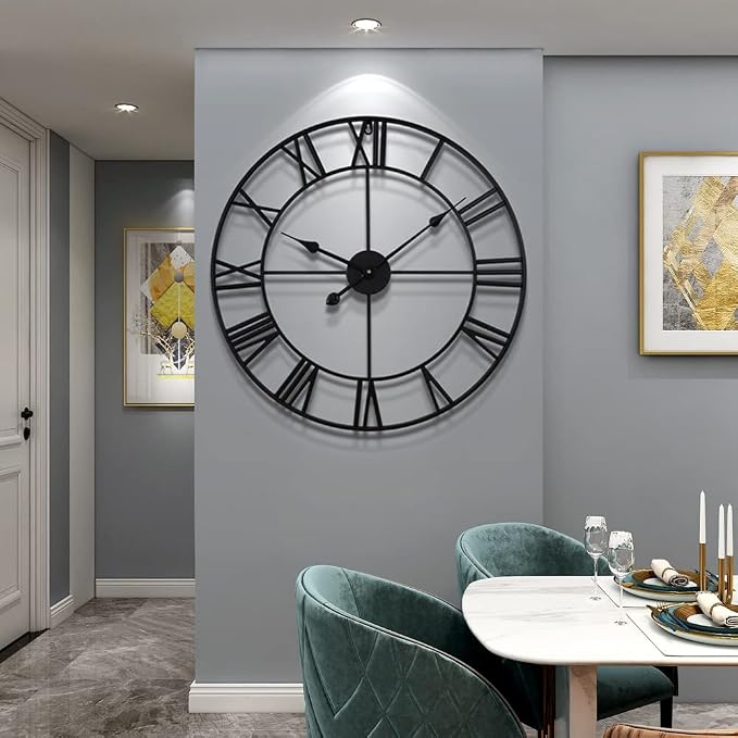 LEIKE 80CM Extra Large Wall Clock - Image 8