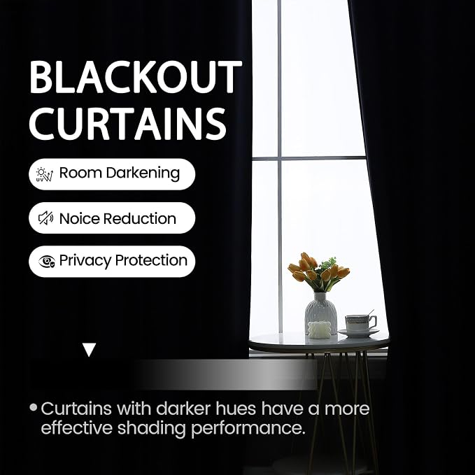 Extra Wide Blackout Curtains Room Separator - Image 5