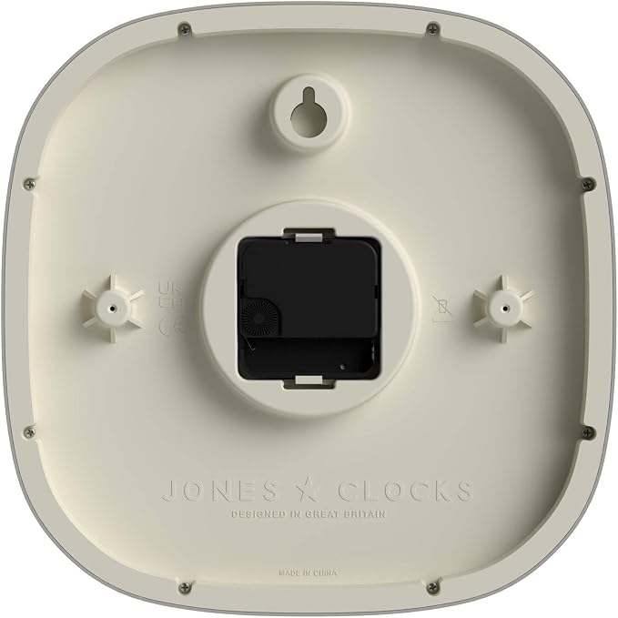 JONES CLOCKS® Marvel wall Clock | Modern Retro Rounded Square Clock | 10 inch | - Image 7
