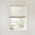 TWOPAGES Woven Bamboo Cordless Roman Shades, Custom No Drill or Motorized Blinds by TWOPAGES