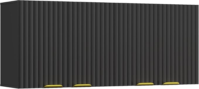 ChooChoo 4 Doors Wall Cabinet Laundry Room, Bathroom Wall Cabinet by ChooChoo