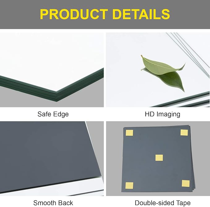 Ruomeng Full Length Wall Mirror Tiles - Image 6