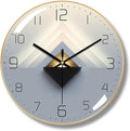 Ergocar Silent Modern Wall Art Deco Clock, Suitable by Ergocar