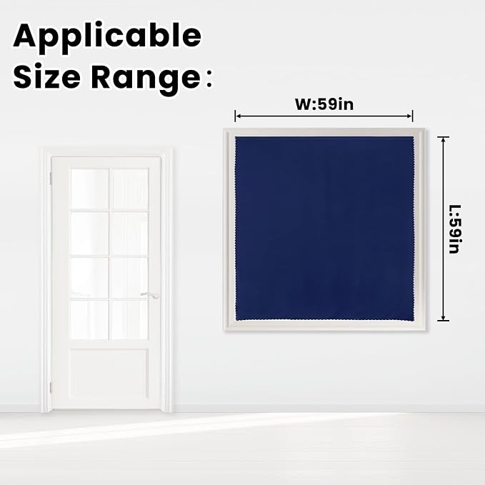 Self Adhesive Portable Blackout Curtains - Image 7