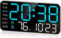 MASHI 8.4''Large Digital Wall Clock, Led Alarm Clock by MASHI
