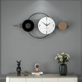 Decorative Wall Clocks for Living Room Decor, Large Modern Metal Wall Clocks by CreativeClock