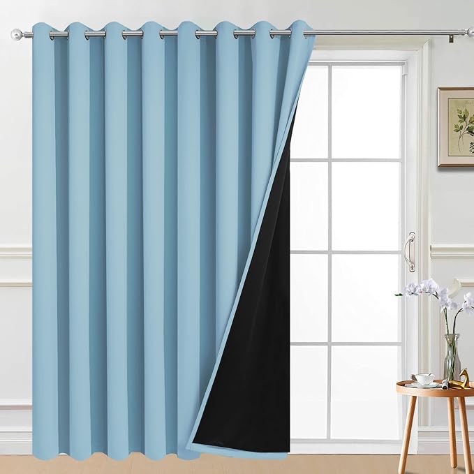 Yakamok Extra Wide Blackout Full Shading Curtains by Yakamok