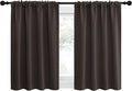 NICETOWN 2 Panels Blackout Curtains, Rod Pocket Thermal Insulated Drapes by NICETOWN