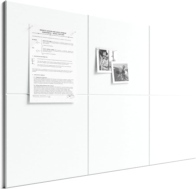 Bumusty Large Cork Board 36" x 24" Alternative by BUMUSTY