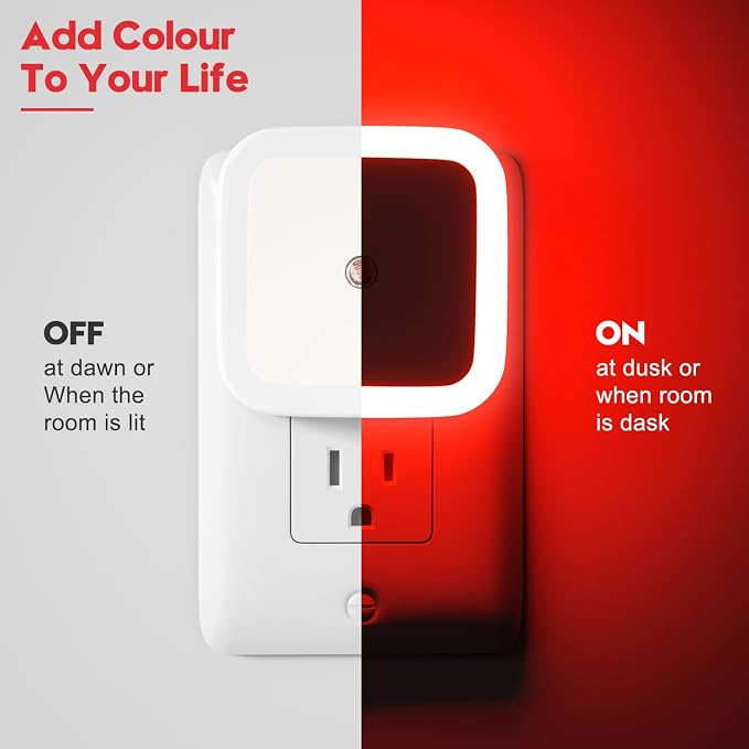 Sujeet Night Light, Night Lights Plug into Wall 8-Pack, Nightlight Plug in - Image 2
