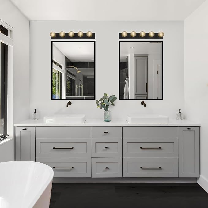 Design House Vanity Lights, 5 Linear Lights, Horizontal or Vertical Use - Image 5