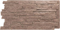EverStone Acadia Ledge Faux Stone Panel, North Hill Color by EkenaMillwork