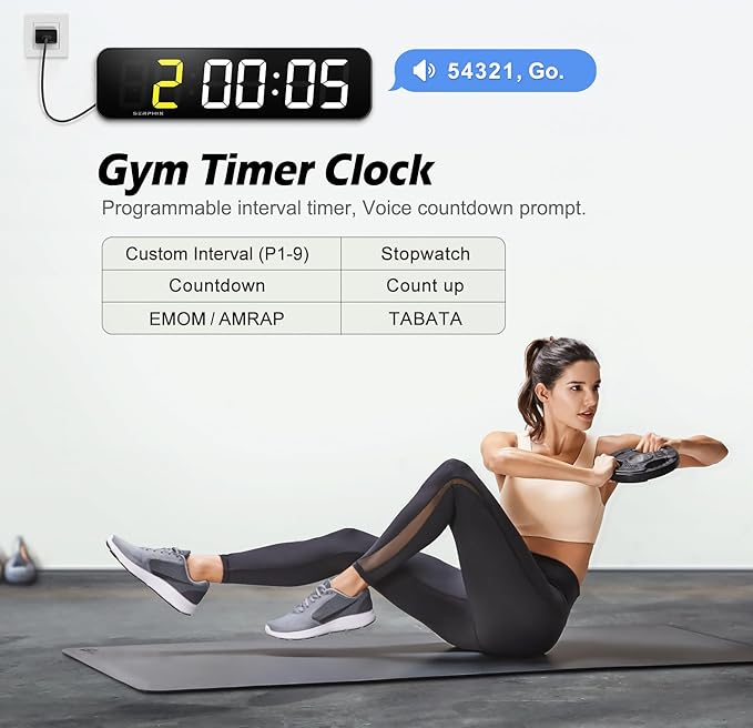 15.2" Large Digital Wall Clock - Image 5
