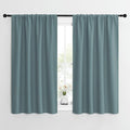 NICETOWN Greyish Blue Blackout Curtains Panels by NICETOWN