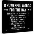 Inspirational Wall Decor, Motivational Canvas Painting Wall Art by VAHATAN