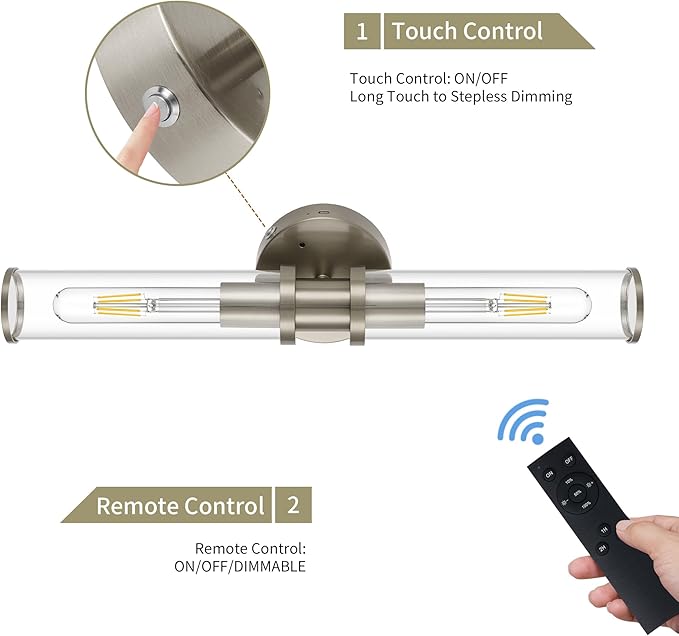 Rechargeable Battery Wall Sconce - Image 4