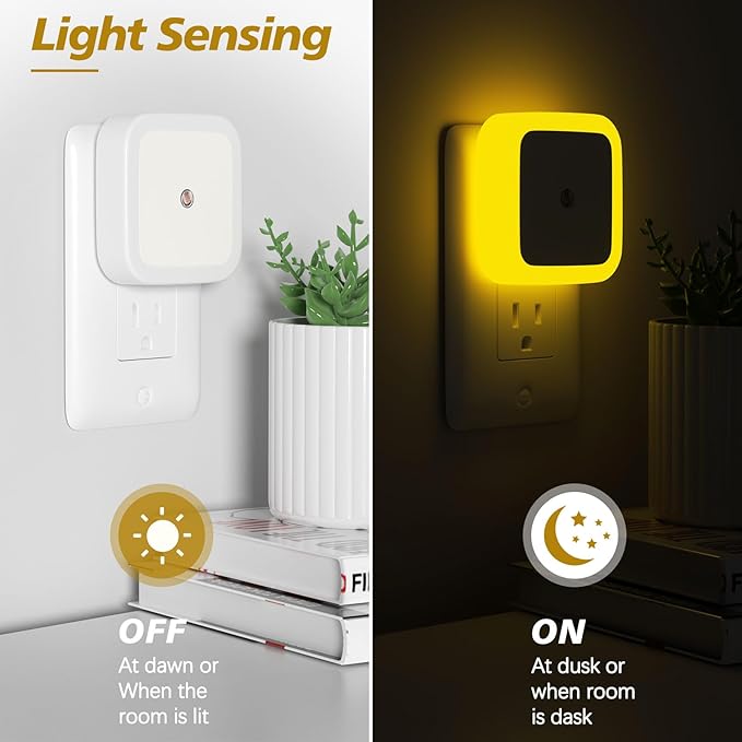 Sujeet Night Light, Night Lights Plug into Wall 8-Pack, Nightlight Plug in - Image 2