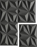 WOWSTAR 31 Sq.Ft. 24-Pack 3D Wall Panels Diamond by WOWSTAR