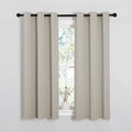 NICETOWN Room Darkening Draperies Window Curtain Panels, Thermal Insulated by NICETOWN