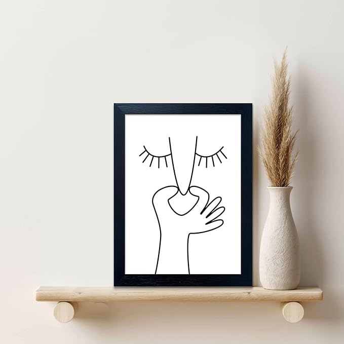 Framed Black and White Bathroom Wall Art Funny Bathroom Wall Decor Signs Bad - Image 8
