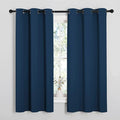 NICETOWN Moroccan Blue Room Darkening Curtains by NICETOWN